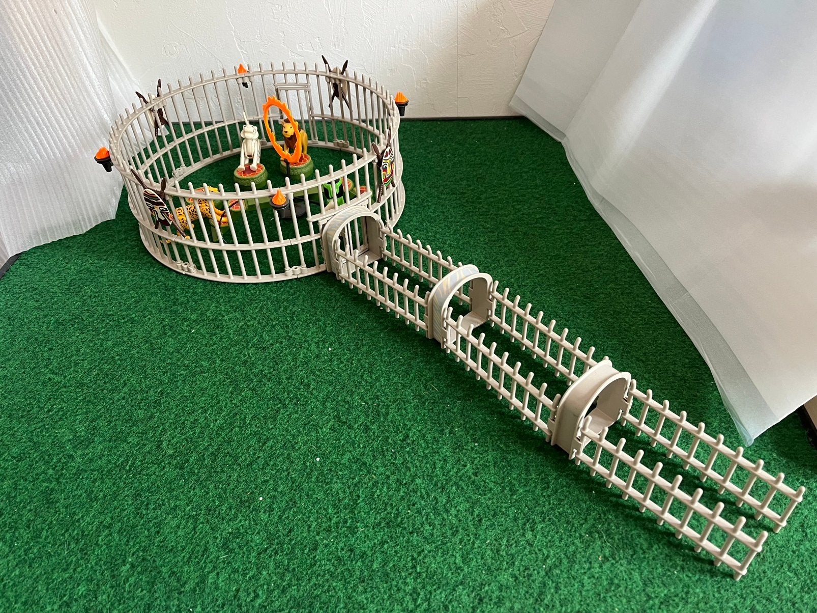Playmobil 4233. Circus Roofdieren act, Ophalen of Verzenden, Zo goed als nieuw