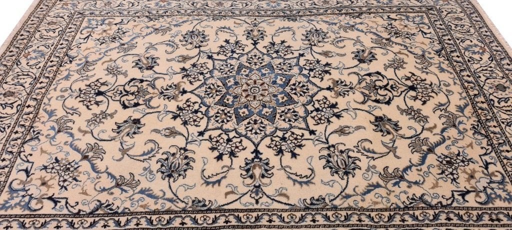 Perzisch tapijt Nain 232 x 160 kleed/vloerkleed/korting 35%
