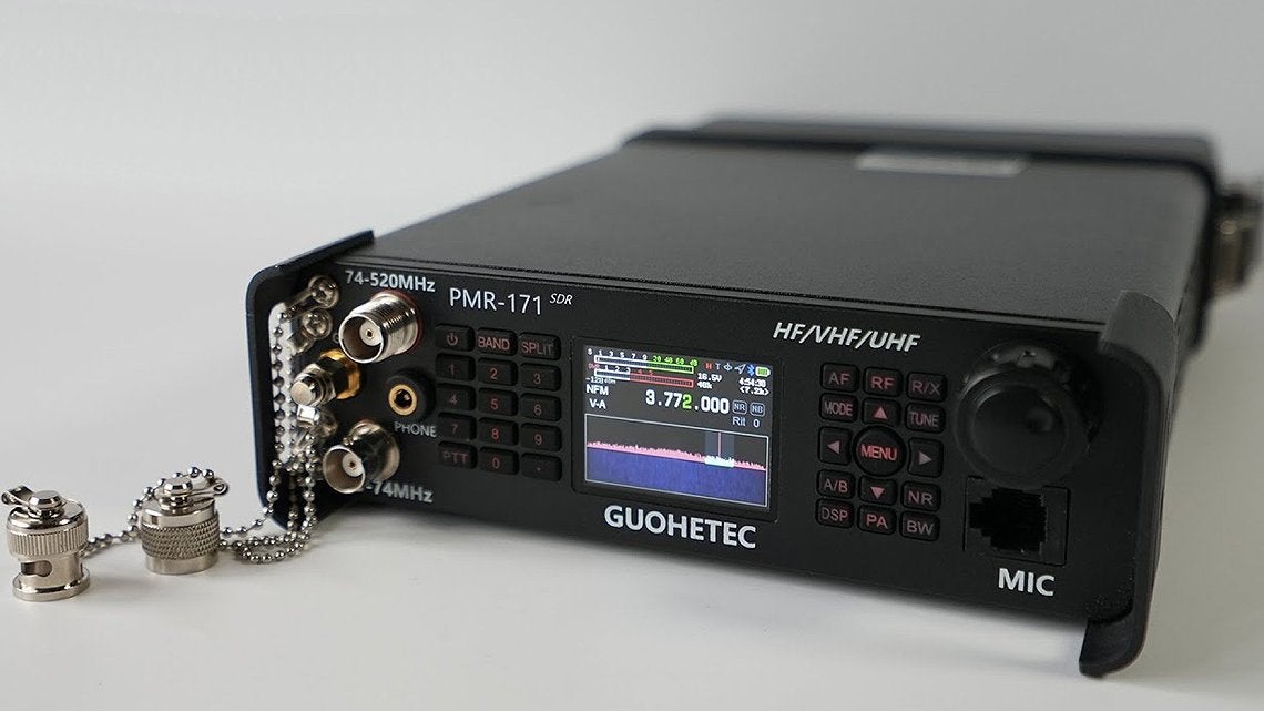 Guotec PMR-171 All-Band All-Mode Draagbare SDR Radio, Ophalen of Verzenden, Zo goed als nieuw, Ontvanger