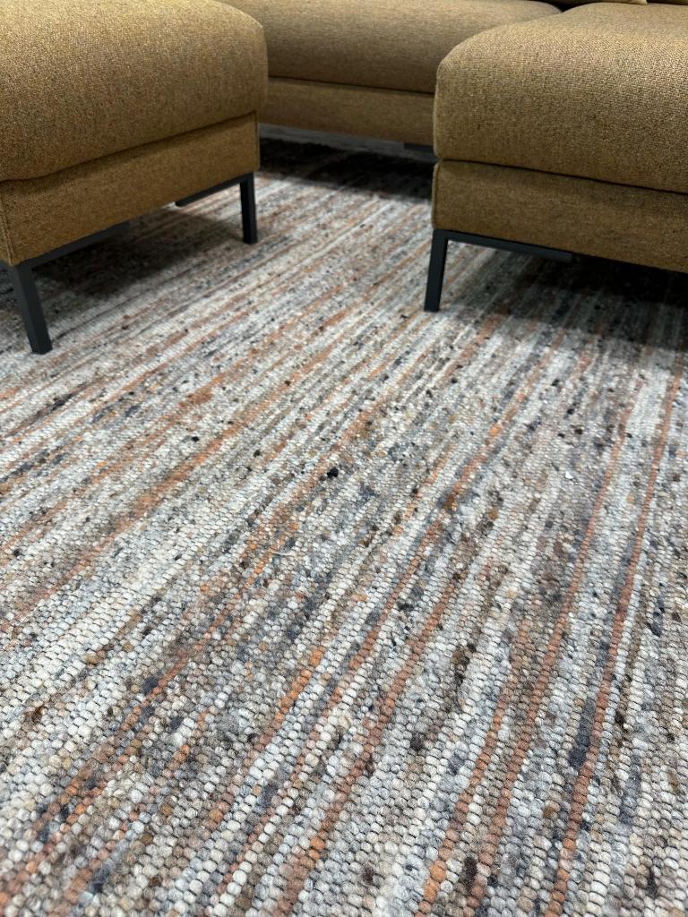 NIEUWSTAAT De Munk Locarno 220x340 + GARANTIE – NP: €2.609, Beige, De Munk, 200 cm of meer, Ophalen of Verzenden