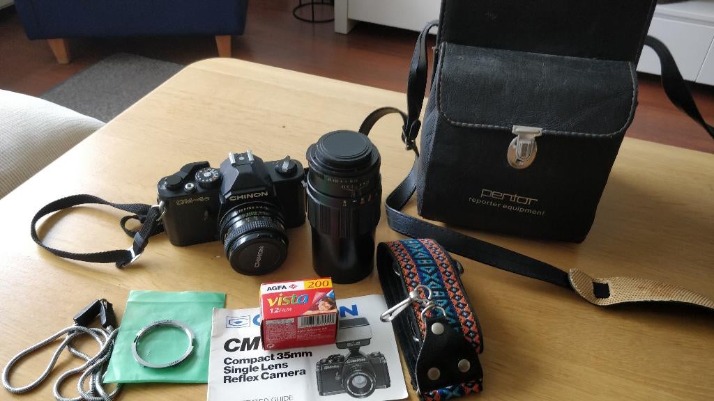 Chinon CM 4S, Ophalen, Gebruikt, Spiegelreflex, Overige Merken