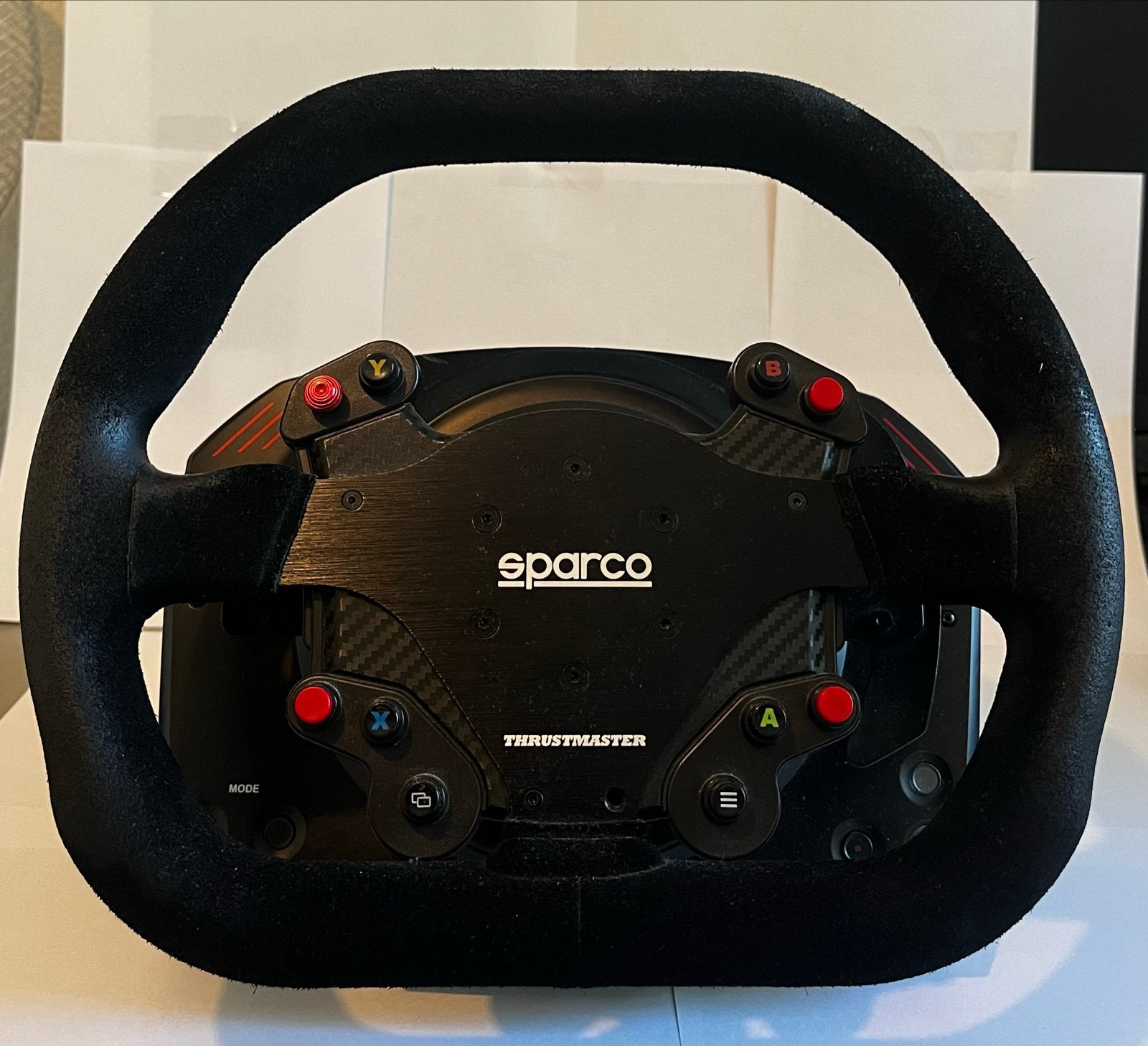 Thrustmaster TS XW racer - Sparco p310 editie, Spelcomputers en Games, Spelcomputers | Overige Accessoires, Gebruikt, Racestuur