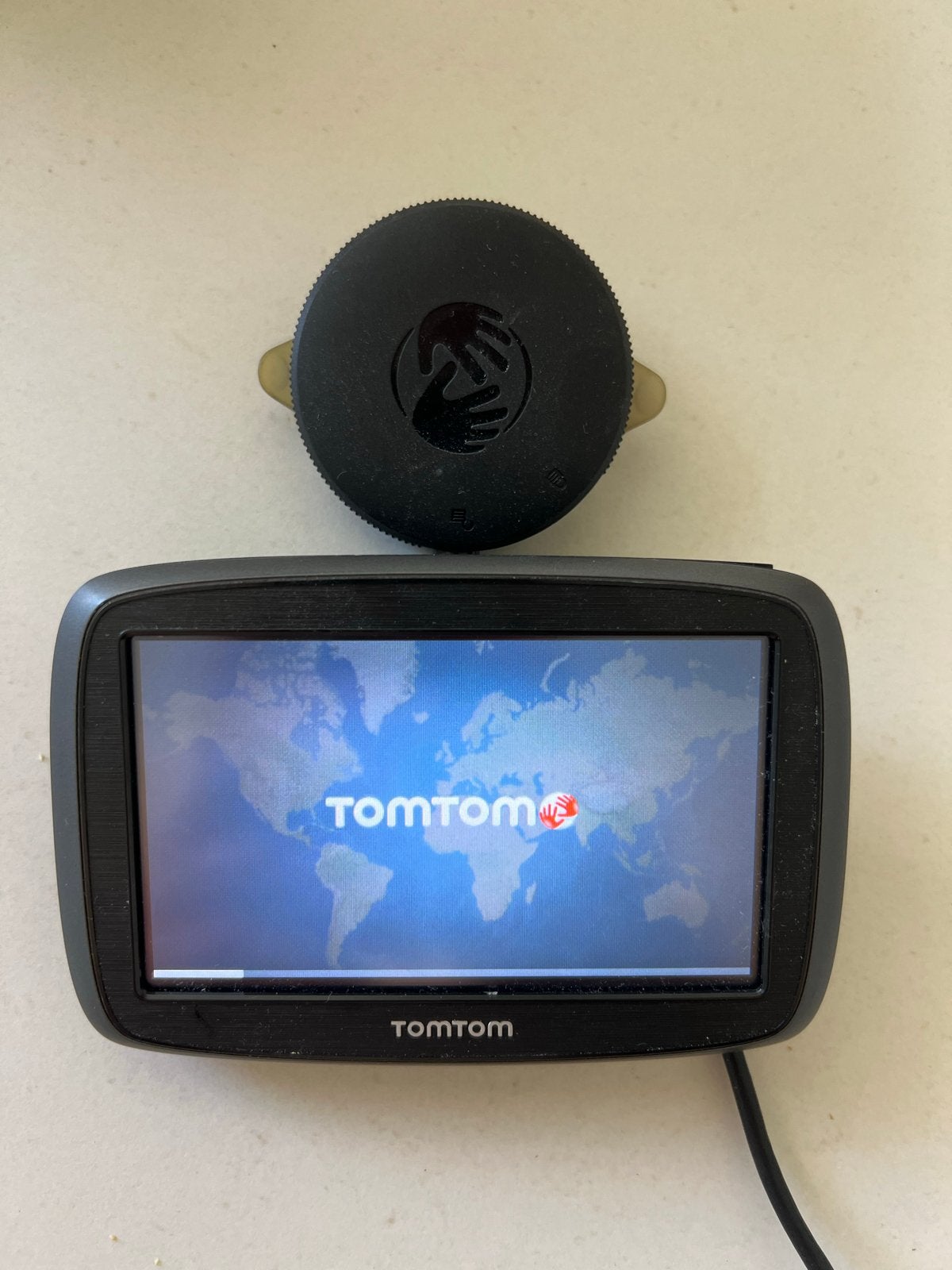 TomTom navigatiesysteem met houder, Auto diversen, Ophalen of Verzenden, Gebruikt