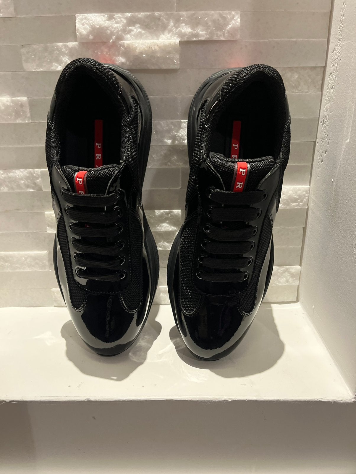 Prada american cups black, Kleding | Heren, Ophalen of Verzenden, Nieuw, Zwart