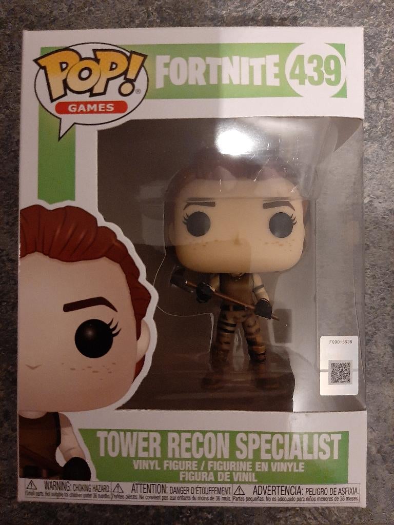 Funko Pop - 439 - Tower Recon Specialist (Fortnite), Ophalen of Verzenden, Zo goed als nieuw