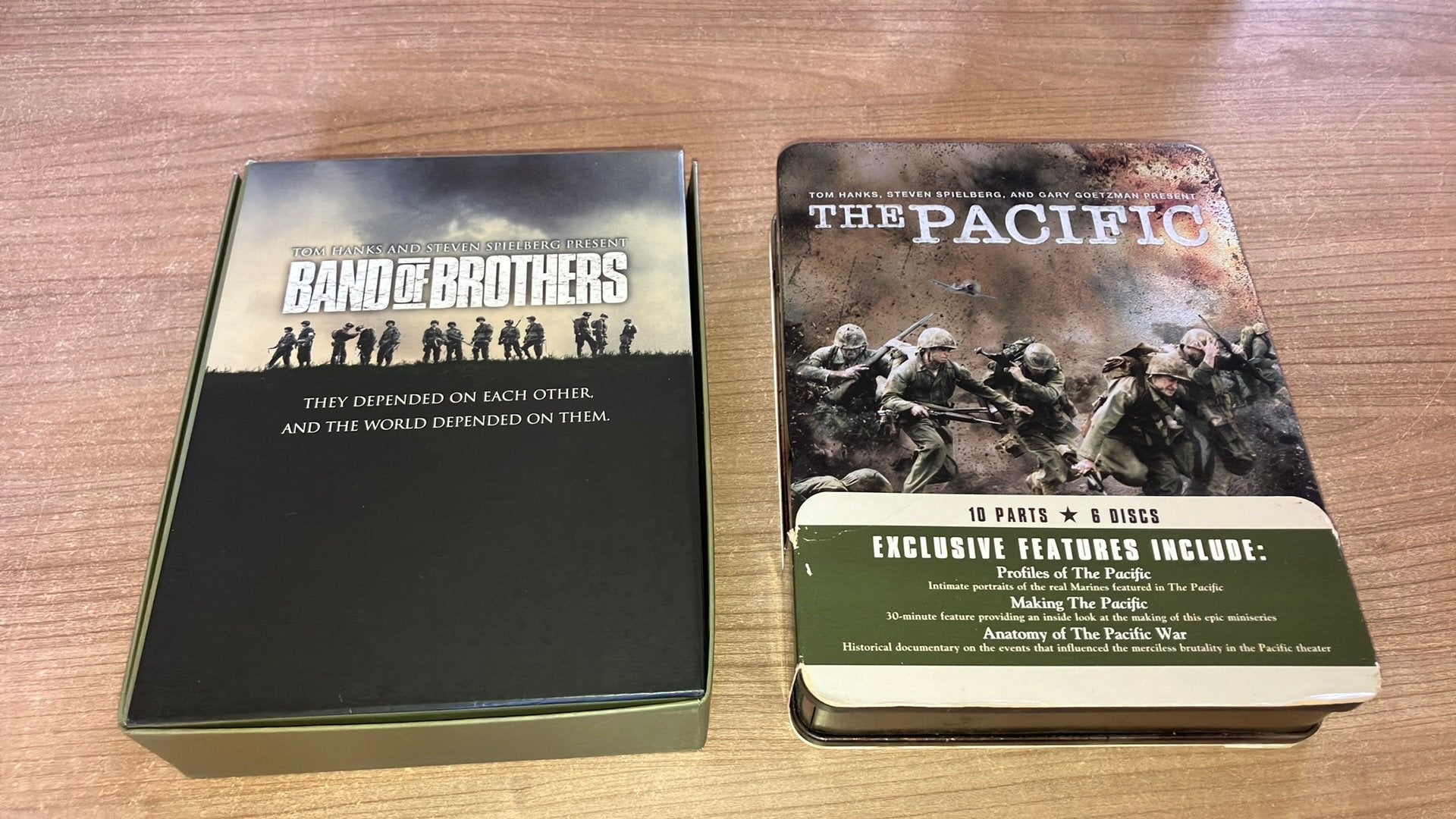 Band of Brothers & The Pacific Dvd boxen, Ophalen of Verzenden, Zo goed als nieuw