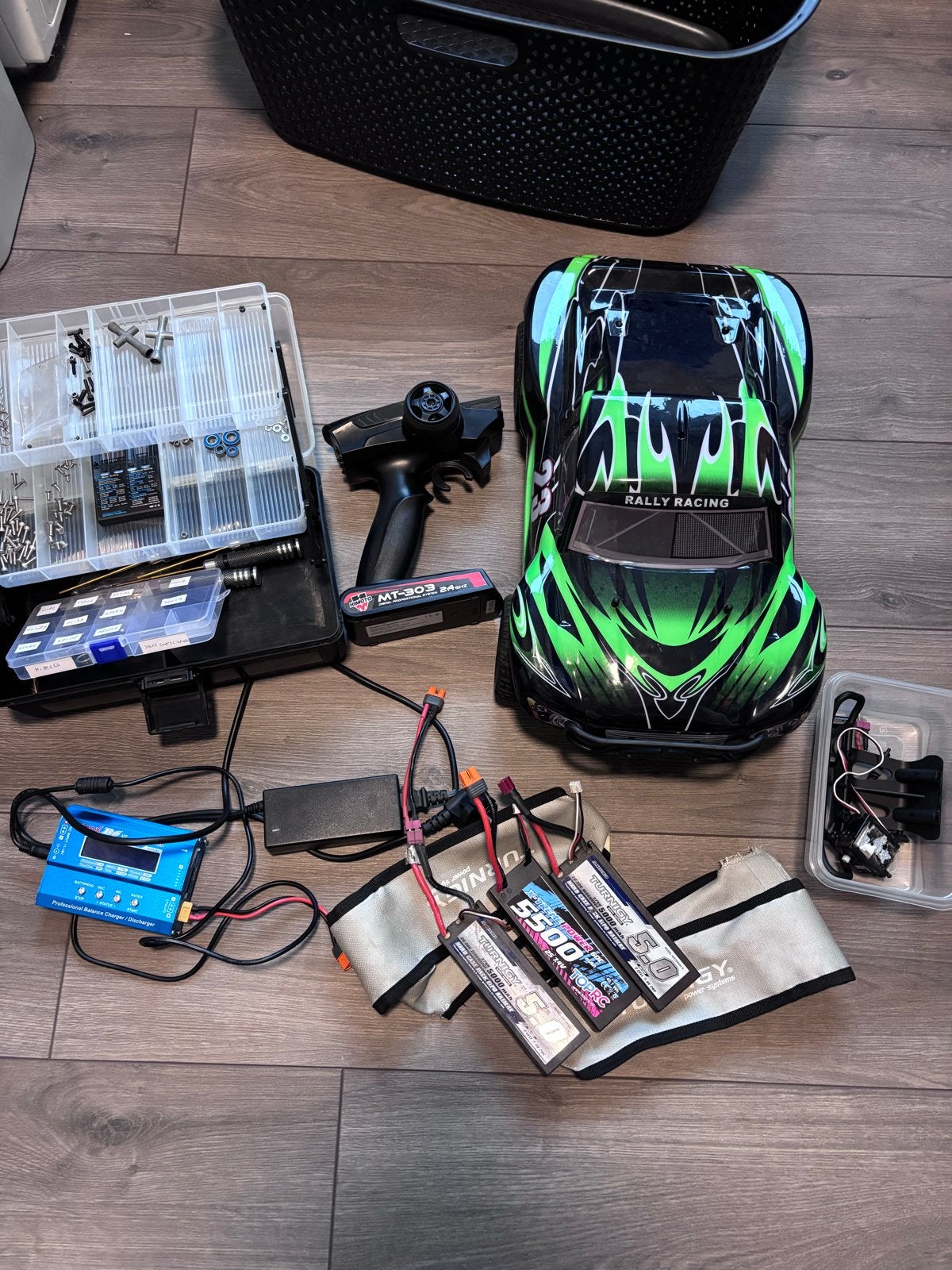 Himoto 1:10 Shortcourse Rally Truck Brushless met Accu's, Elektro, Gebruikt, Auto offroad, Ophalen of Verzenden