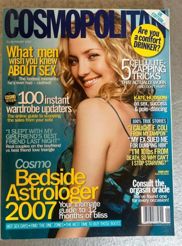 Cosmopolitan UK edition jan 2007, Ophalen of Verzenden, Gelezen, Glossy