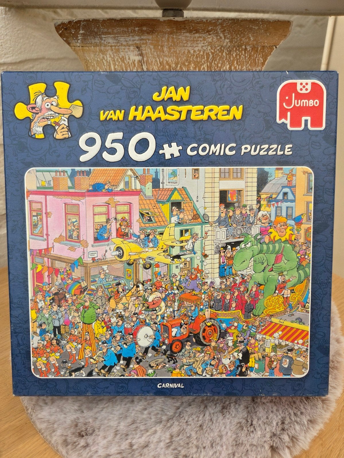 Jan van Haasteren Carnaval 950 stukjes Puzzel, Ophalen of Verzenden, 500 t/m 1500 stukjes, Gebruikt, Legpuzzel