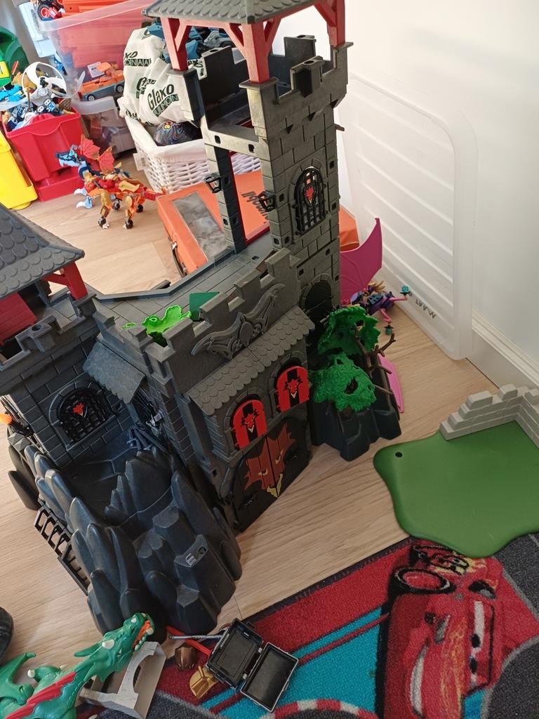 Playmobil 3269 Drakenridder kasteel, Kinderen en Baby's, Speelgoed | Playmobil, Ophalen, Gebruikt