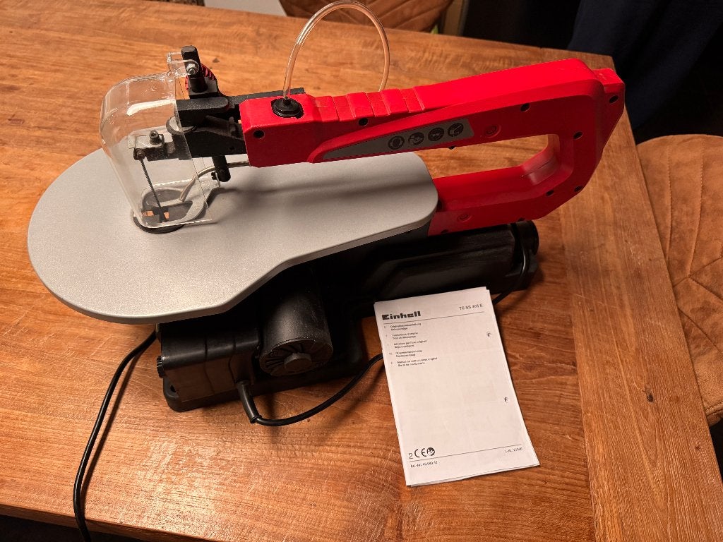 Einhell TC-SS 405 E Figuurzaagmachine – nette staat, Ophalen, Einhell, Zo goed als nieuw, 30 tot 70 mm