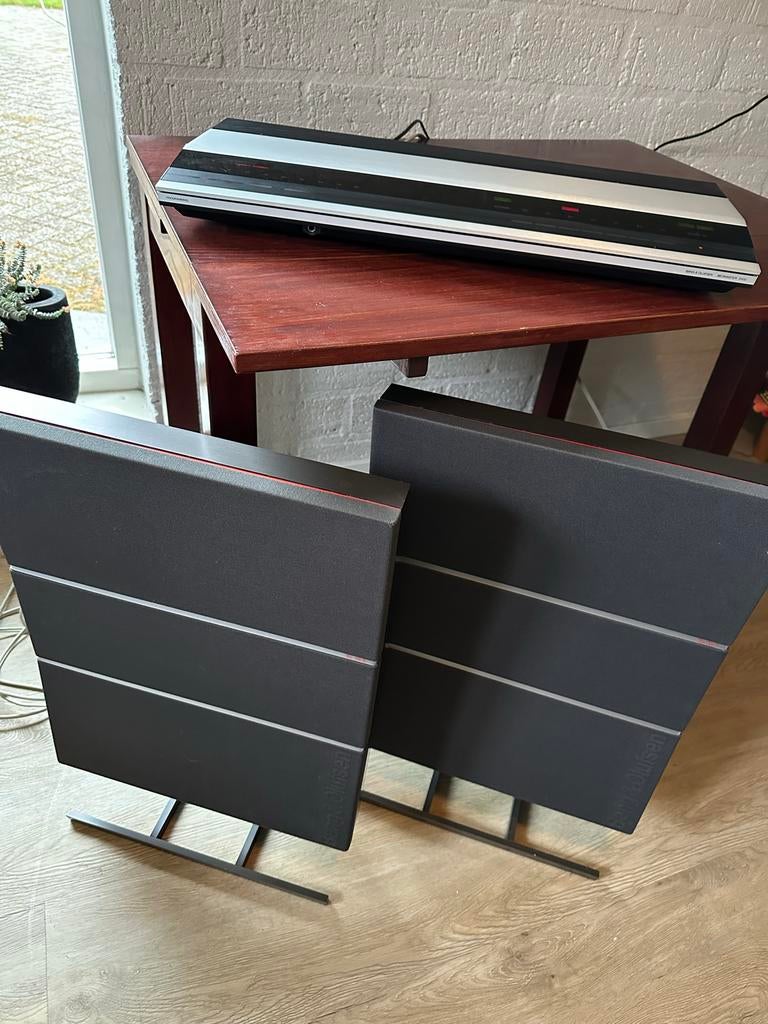 Bang & Olufsen Beosystem 2000 + 2 speakers type 6514, Gebruikt, Cassettedeck, Bang & Olufsen, Losse componenten