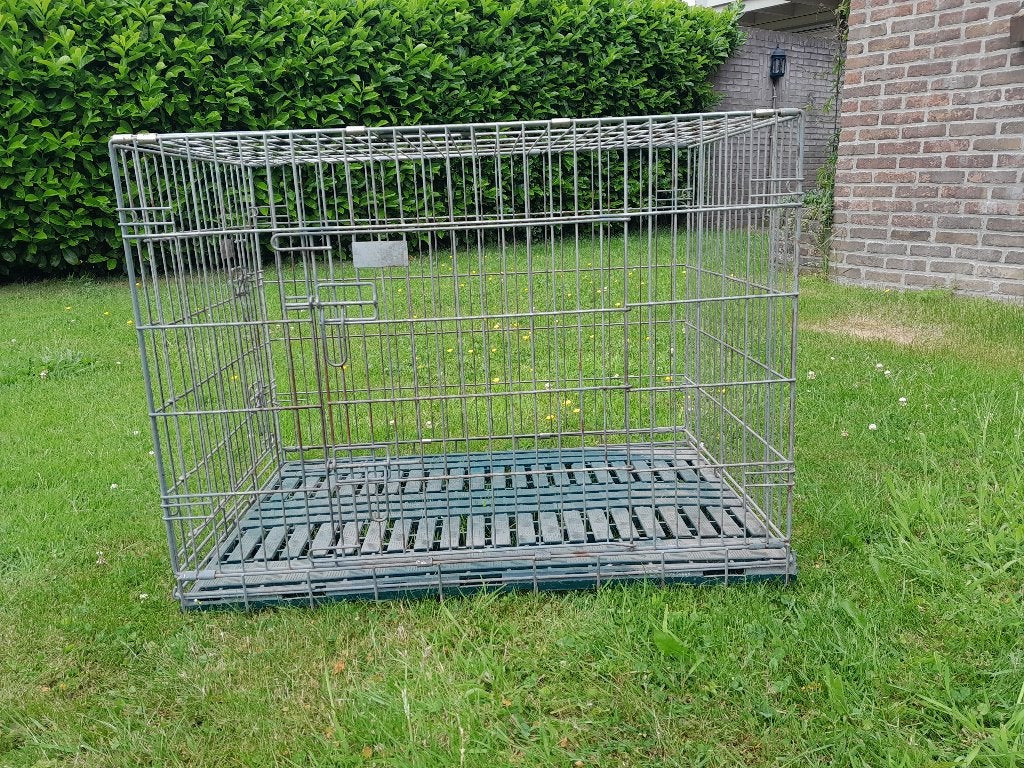 Hondenbench, Dieren en Toebehoren, Ophalen, Zo goed als nieuw