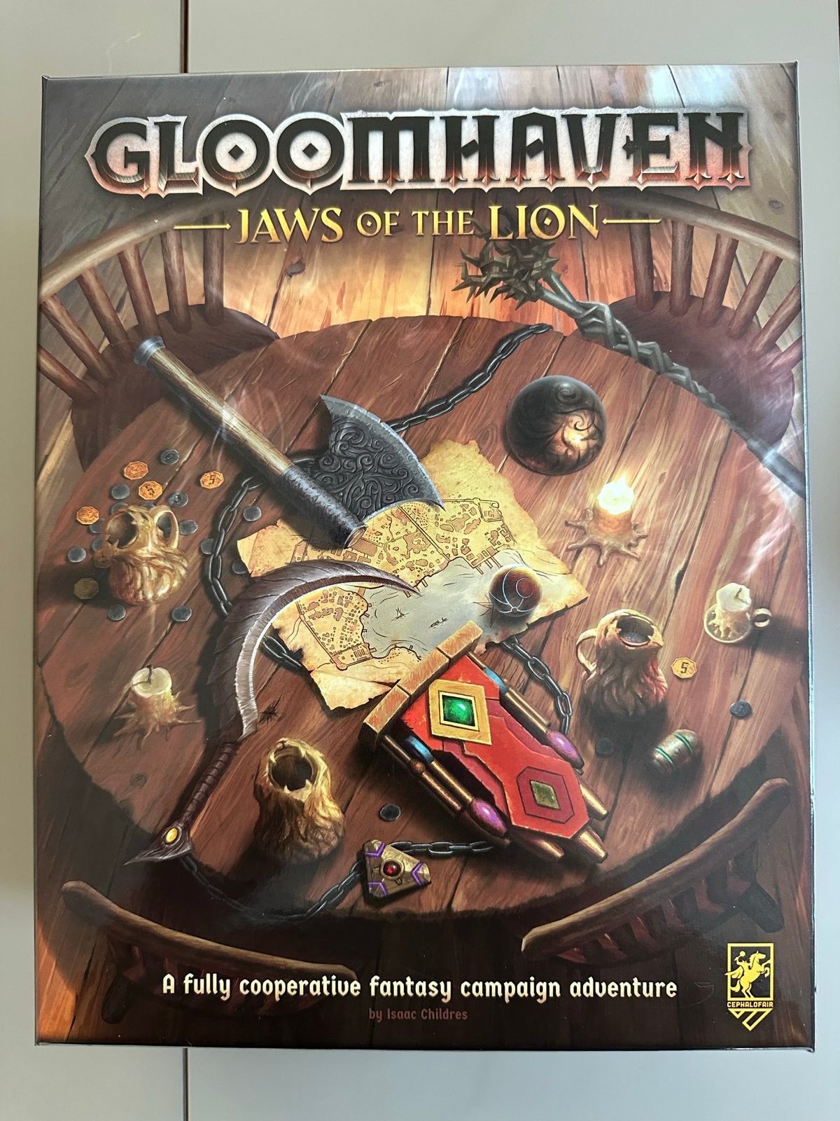 Gloomhaven: Jaws of the Lion, Ophalen of Verzenden, Zo goed als nieuw