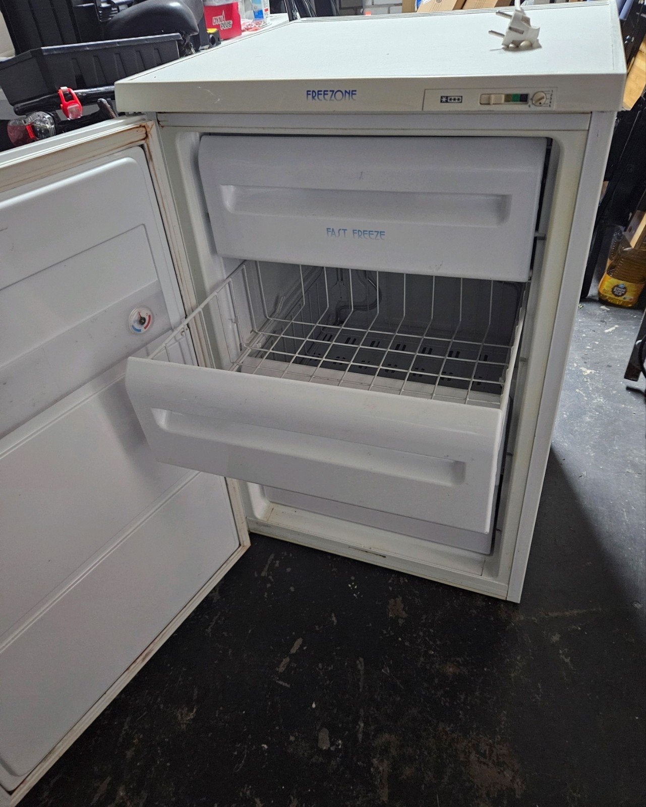 Zanussi Freezone vrieskast, Witgoed en Apparatuur, Vriezers en Diepvrieskisten, Gebruikt, Minder dan 60 cm, Vrijstaand, Ophalen