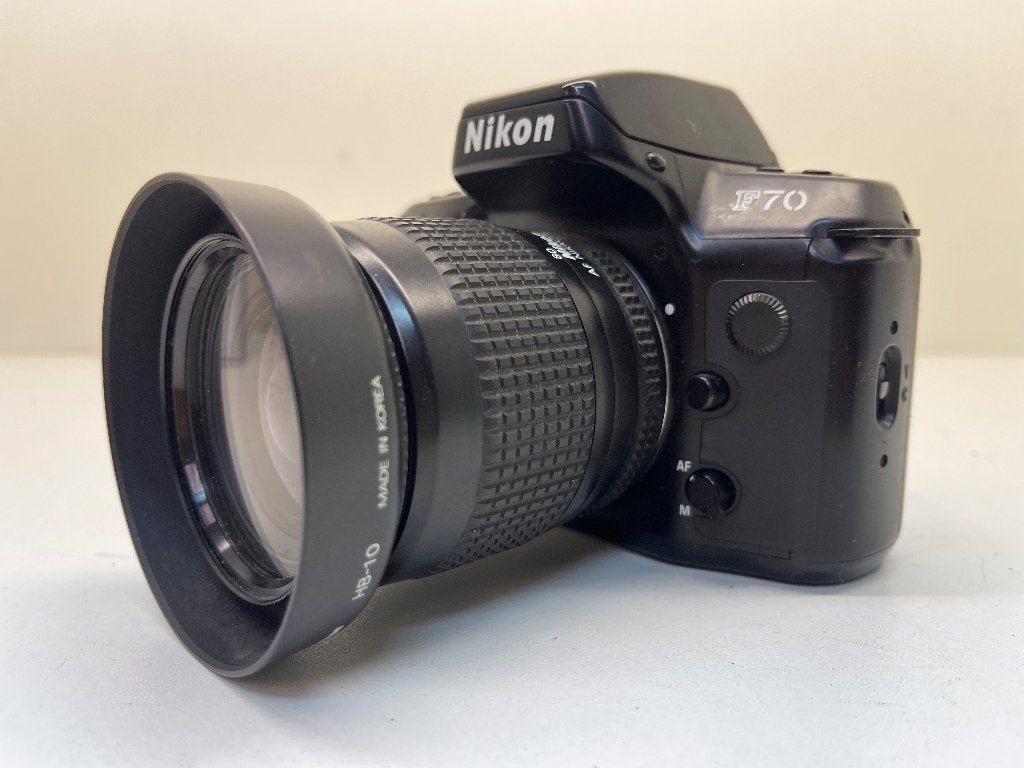 Nikon F70 analoge spiegelreflex foto camera met 28-80mm lens, Audio, Tv en Foto, Fotocamera's Analoog, Spiegelreflex, N, Ophalen of Verzenden