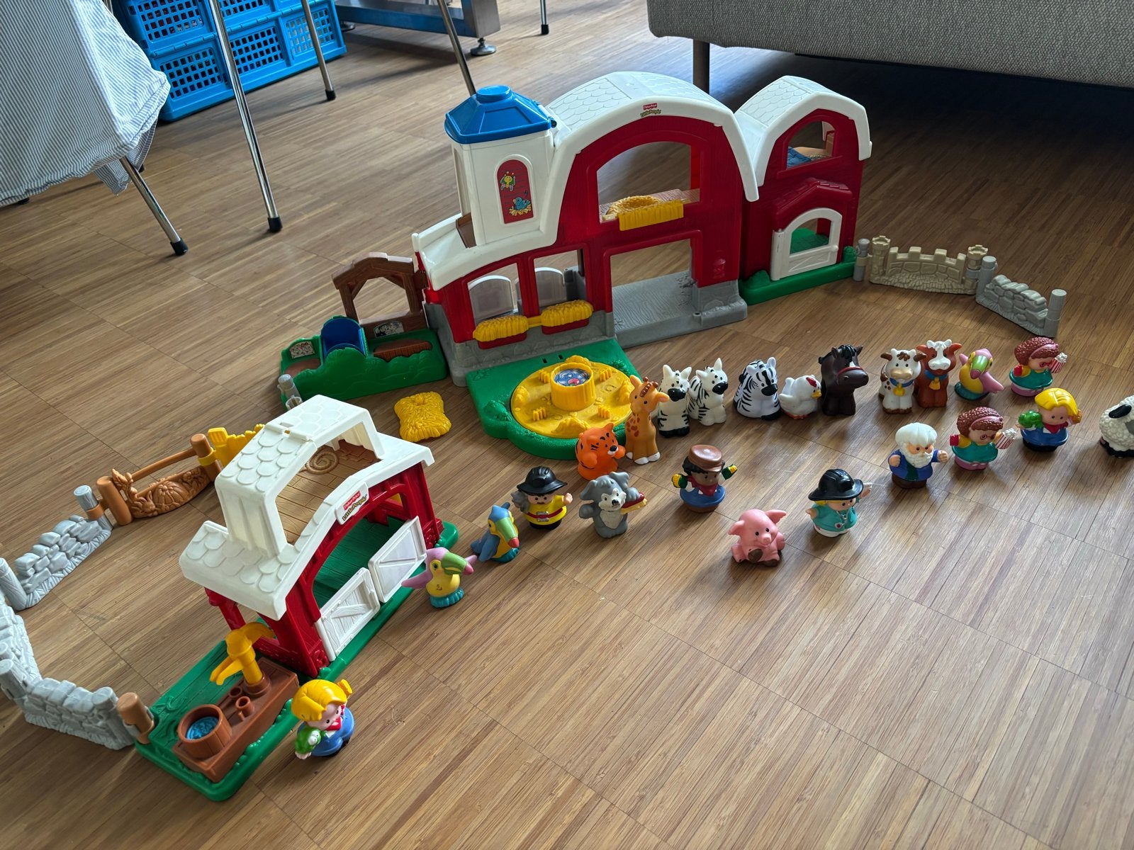 Fisher-Price Little People Boerderij met veel figuren, Ophalen, Gebruikt, Overige typen