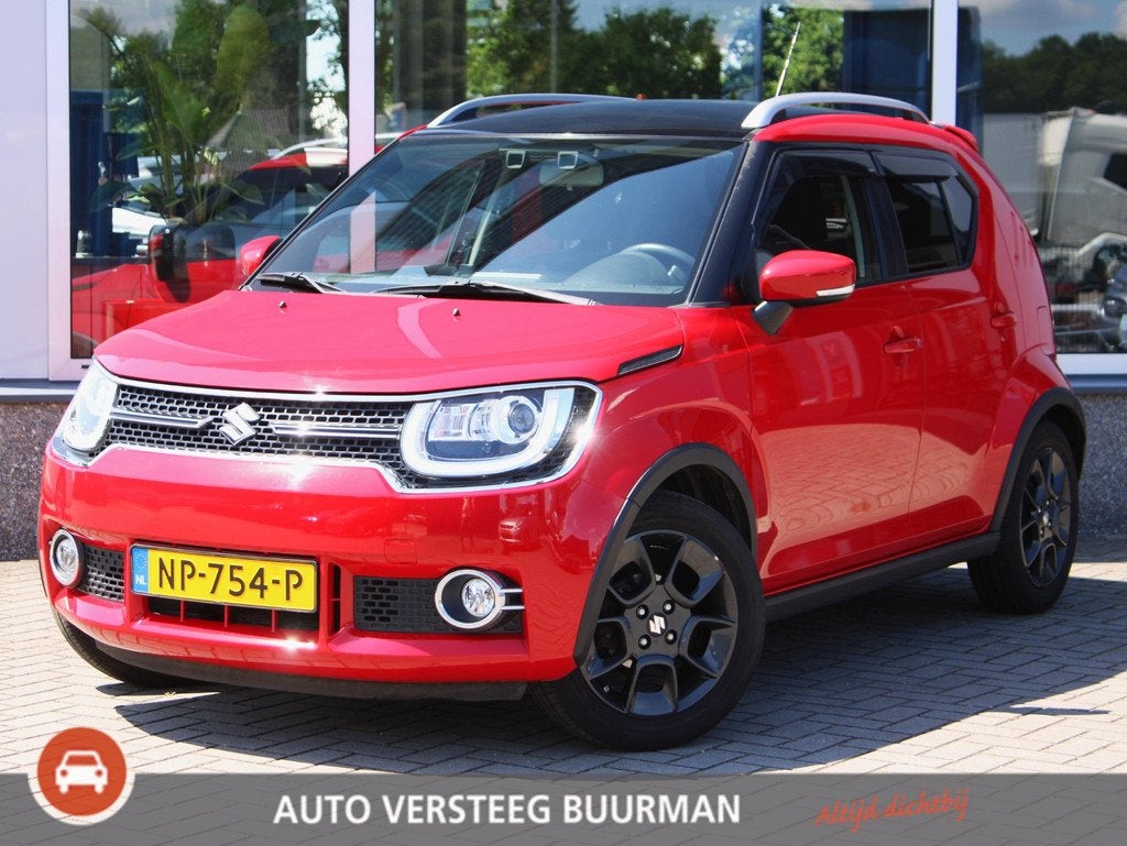 Suzuki Ignis 1.2 Style Smart Hybrid Trekhaak Dealer Onderhou, Auto's, Voorwielaandrijving, Stof, Gebruikt, 4 cilinders