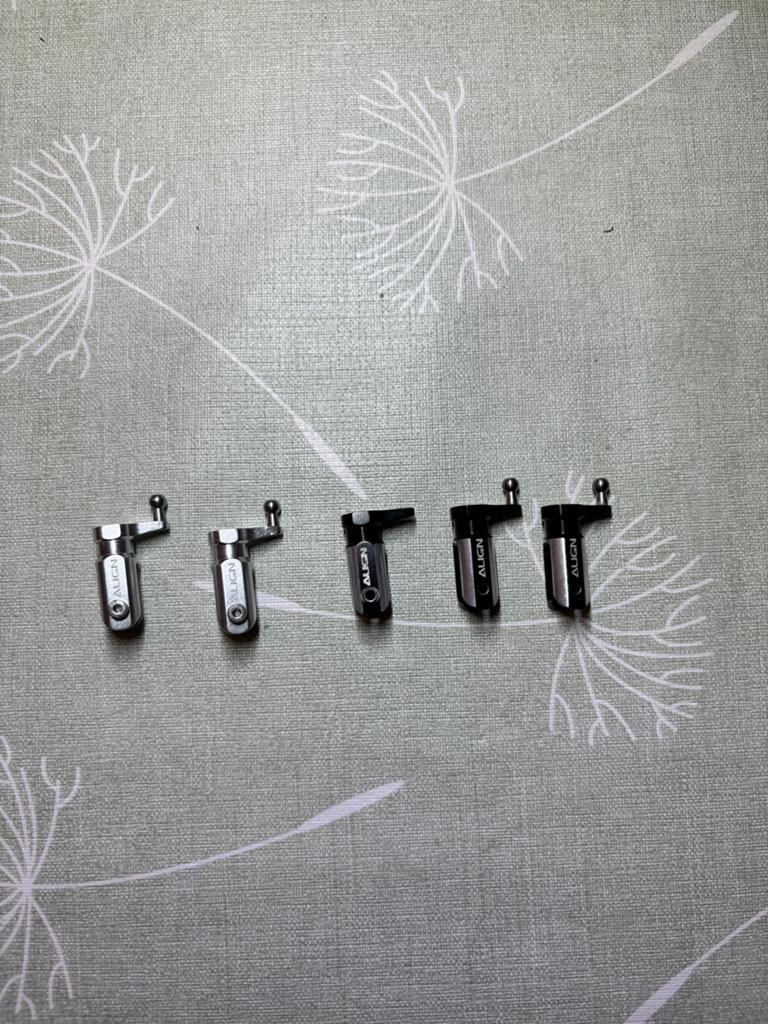 Align T-Rex 250 Metalen Hoofdrotor Houder Set H25003TA, Ophalen of Verzenden, Nieuw, Overige typen, Helikopter