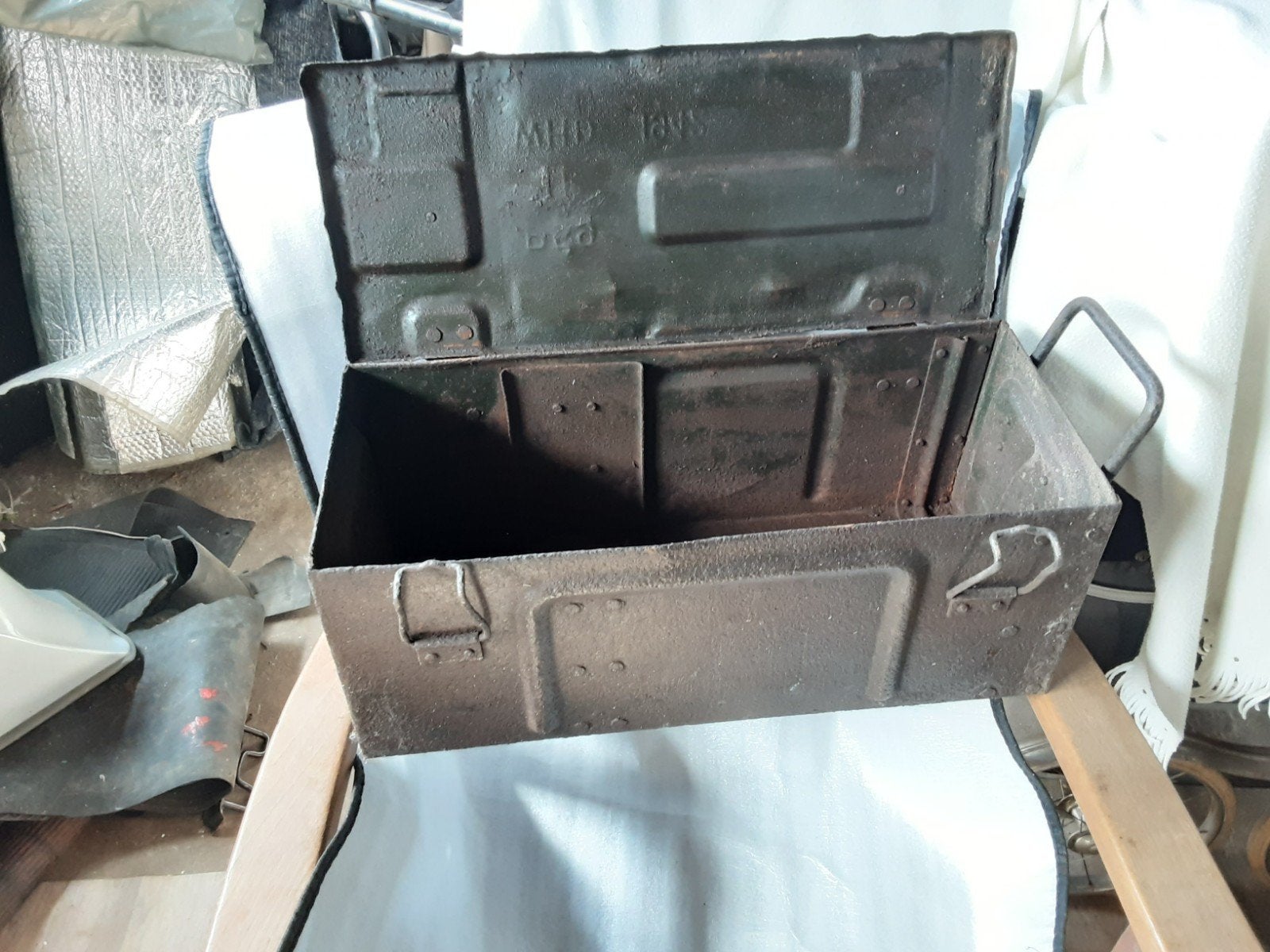 mooie Vintage Patina minutiekist , WO ll , Duits, Ophalen of Verzenden, Huis en Inrichting