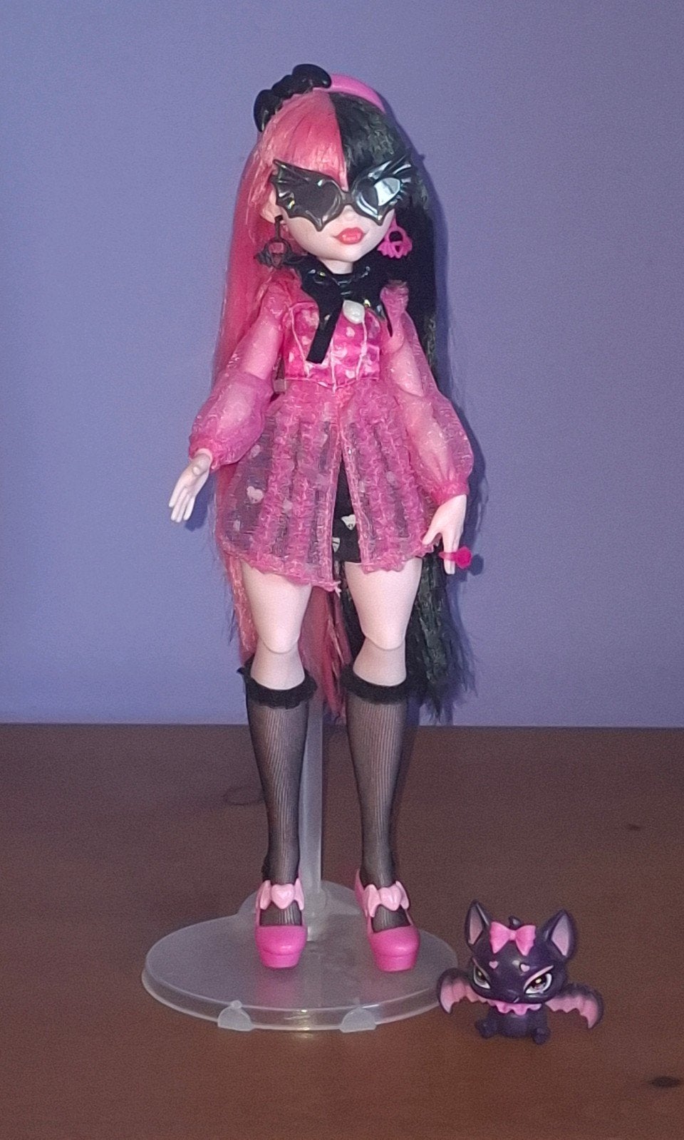 Monster high pop, draculaura, Ophalen, Zo goed als nieuw, Pop