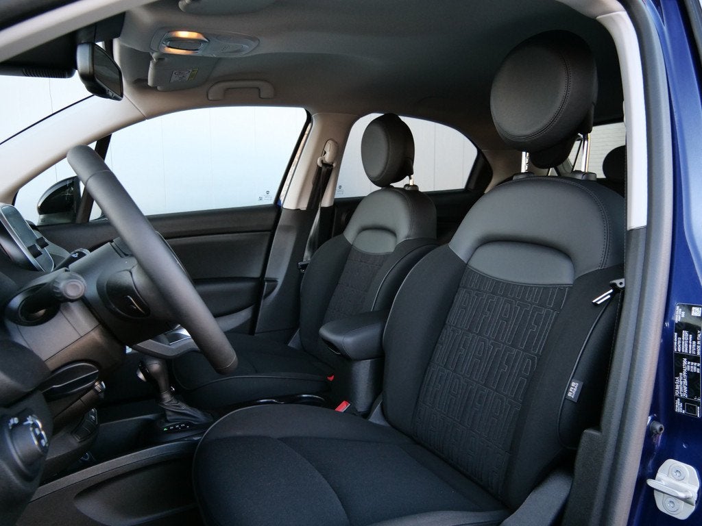 Fiat 500X 1.5 Hybrid 130 Pk DCT7 Automaat Apple Carplay / 17, Gebruikt, 4 cilinders, Start-stop-systeem, Blauw