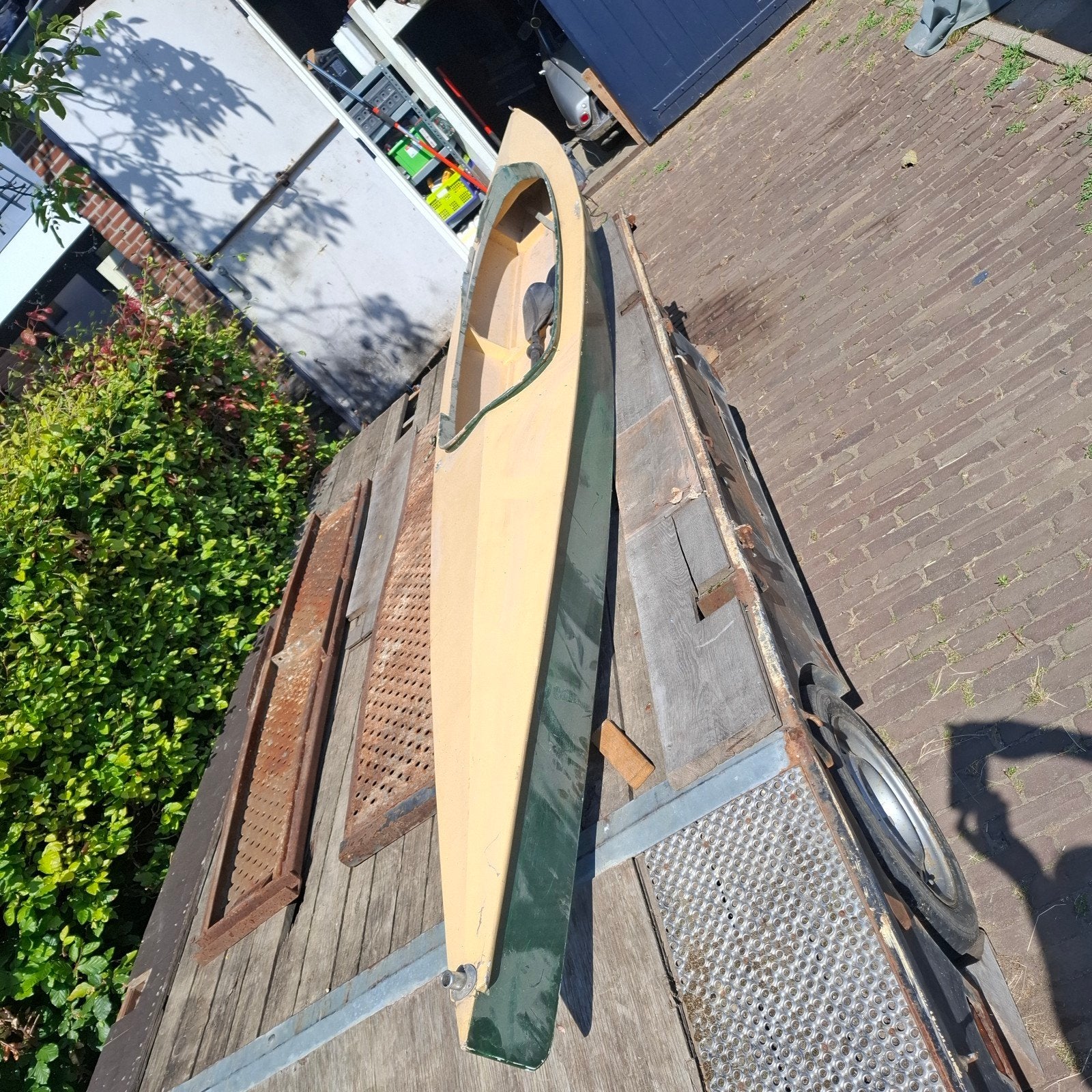 Celeste Kano met peddels - Klaar voor avontuur!, Gebruikt, Met peddels, Kajak, Twee personen