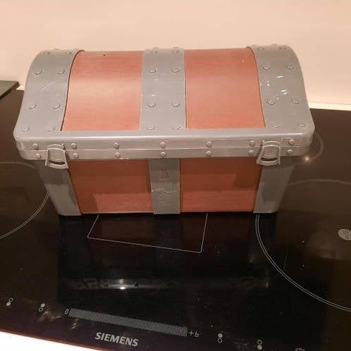 Schatkist groot met speel diamanten, Verzenden, Nieuw