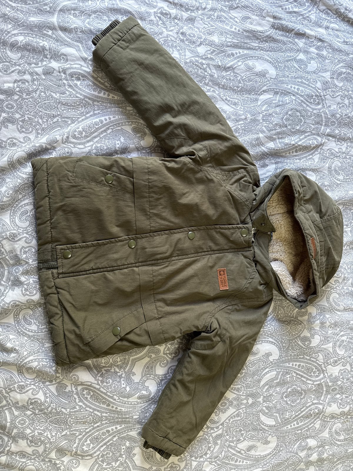 Winterjas tumble ‘n dry 92, Ophalen of Verzenden, Zo goed als nieuw, Jongen, Jas