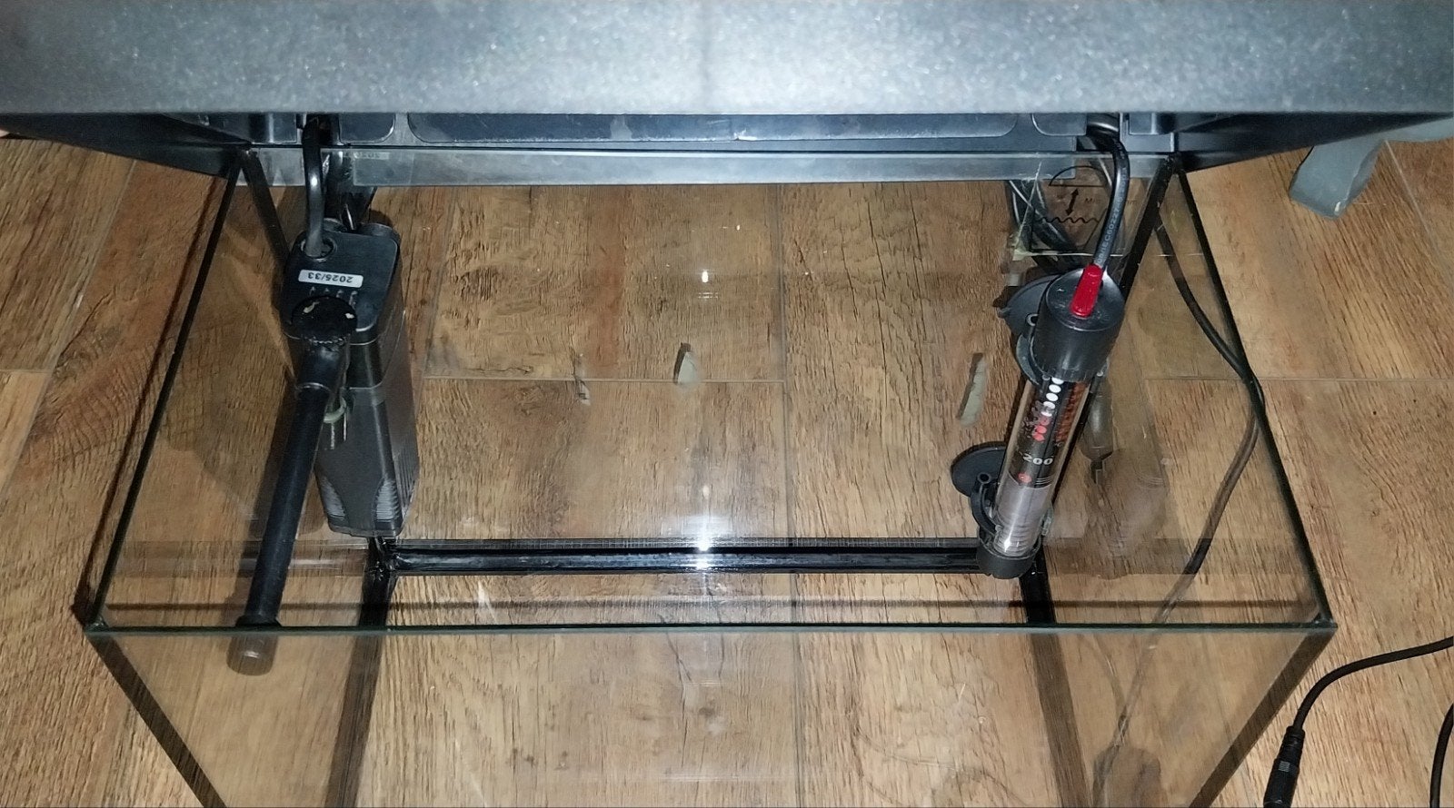 Superfish aquarium, zwart, 30x19x32, Dieren en Toebehoren, Zo goed als nieuw, Leeg aquarium, Superfish, Ophalen
