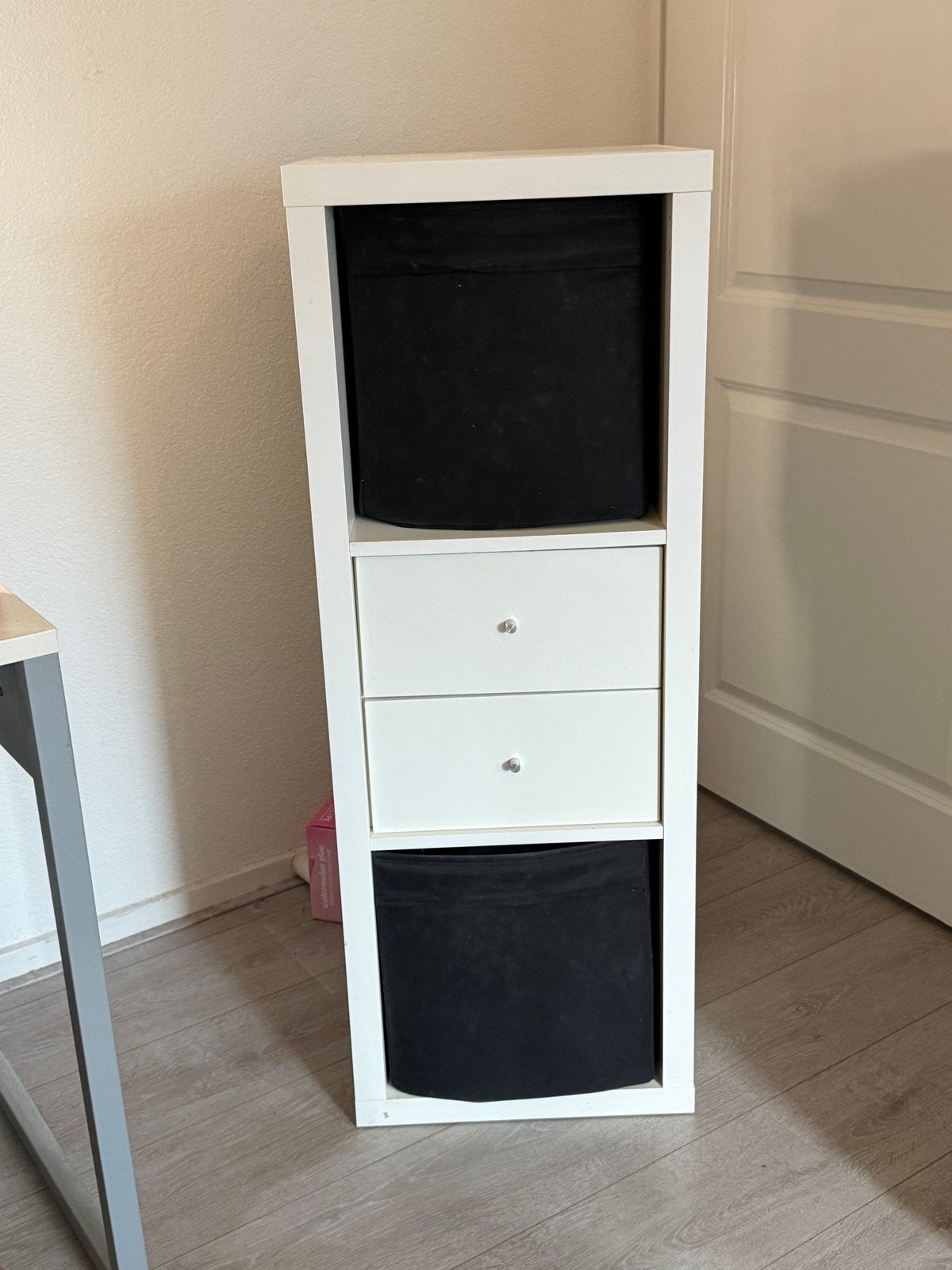 IKEA KALLAX kast met lades en opbergboxen, Ophalen, Gebruikt