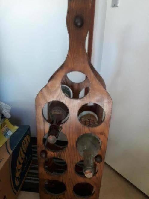 Oud wijn rek, Ophalen of Verzenden, Zo goed als nieuw, Hout, Minder dan 50 cm