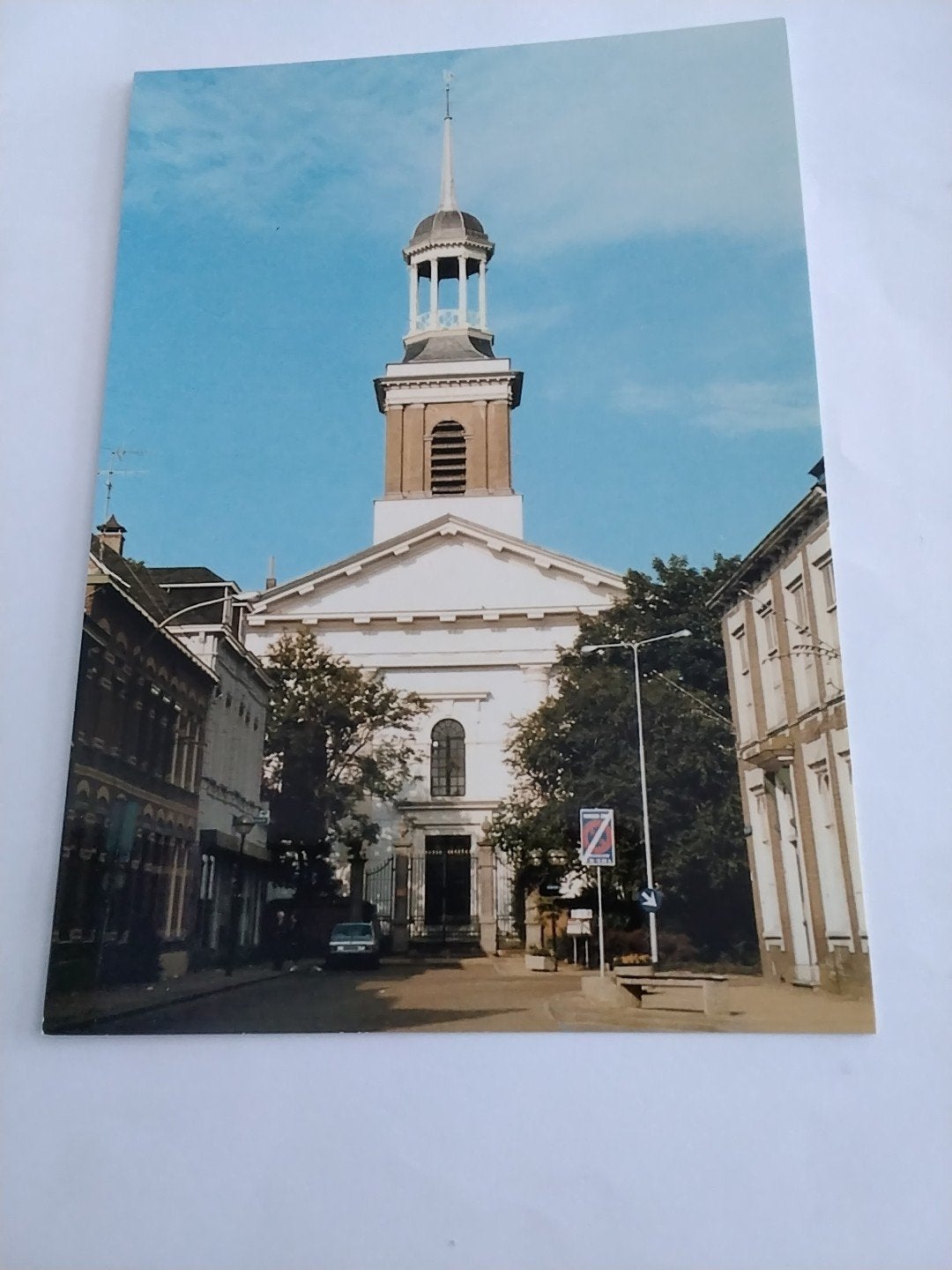 Oude Ansichtkaart Steenbergen Ned. Herv. Kerk, Verzamelen, Ansichtkaarten | Nederland, Ophalen of Verzenden, 1980 tot heden, Ongelopen