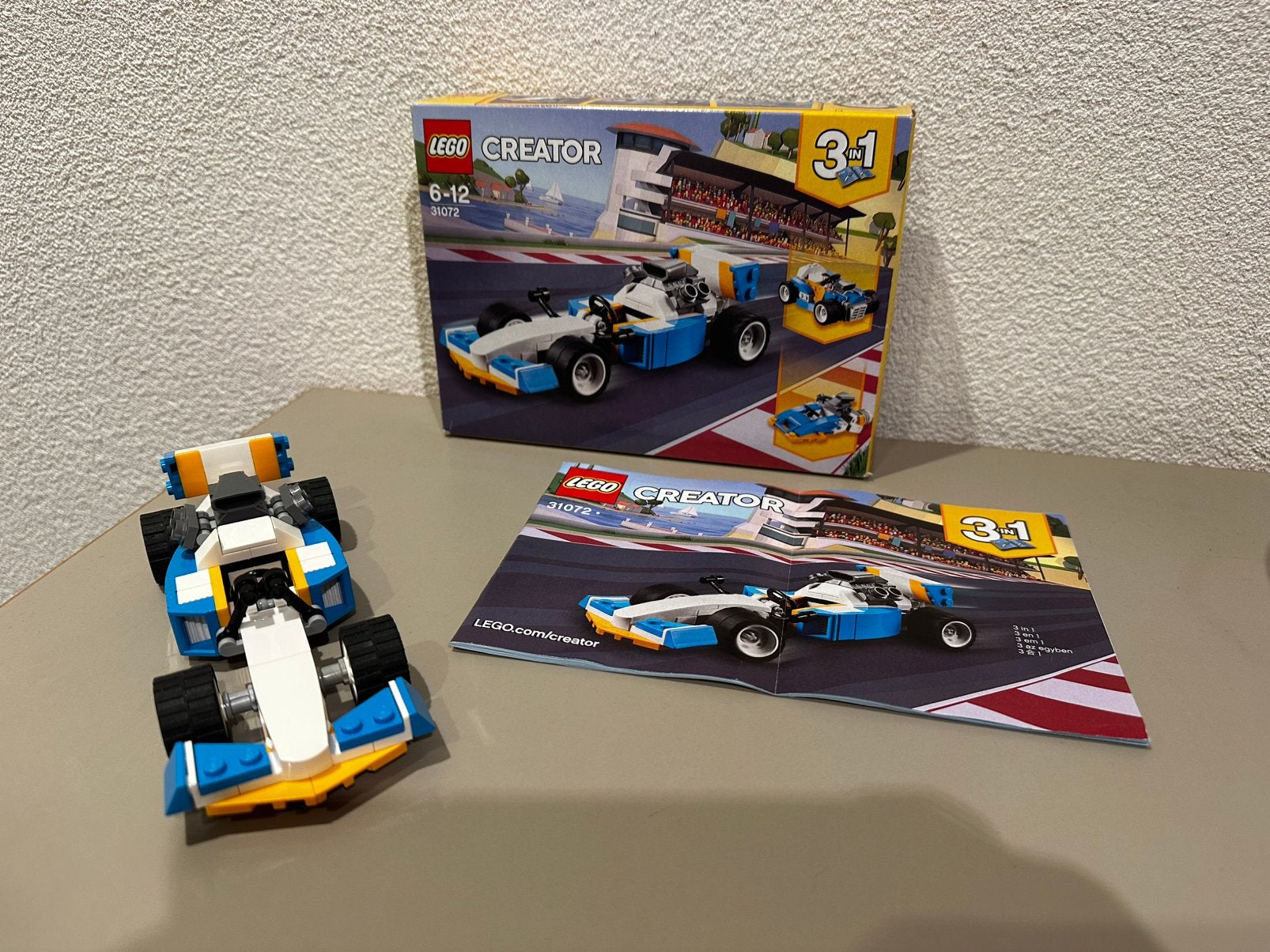 LEGO 31072 Creator 3 in 1 Extreme Motoren, Inclusief instructies, Lego, Ophalen of Verzenden, Zo goed als nieuw