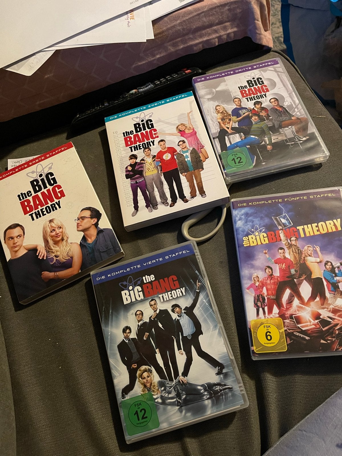 The Big Bang Theory DVD Boxsets Seizoen 1-5, Cd's en Dvd's, Dvd's | Tv en Series, Seizoen 1, Nederlands, Ophalen of Verzenden