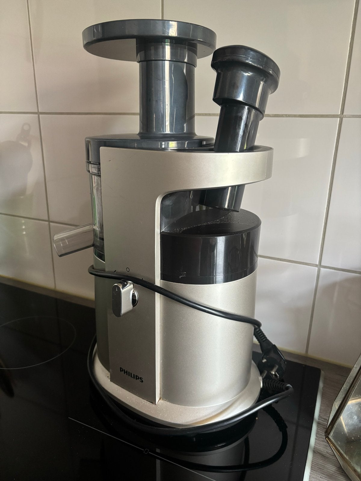 Philips Slowjuicer - Perfect voor gezonde sappen, Witgoed en Apparatuur, Juicers, Ophalen of Verzenden, Gebruikt, Elektrisch, Slowjuicer