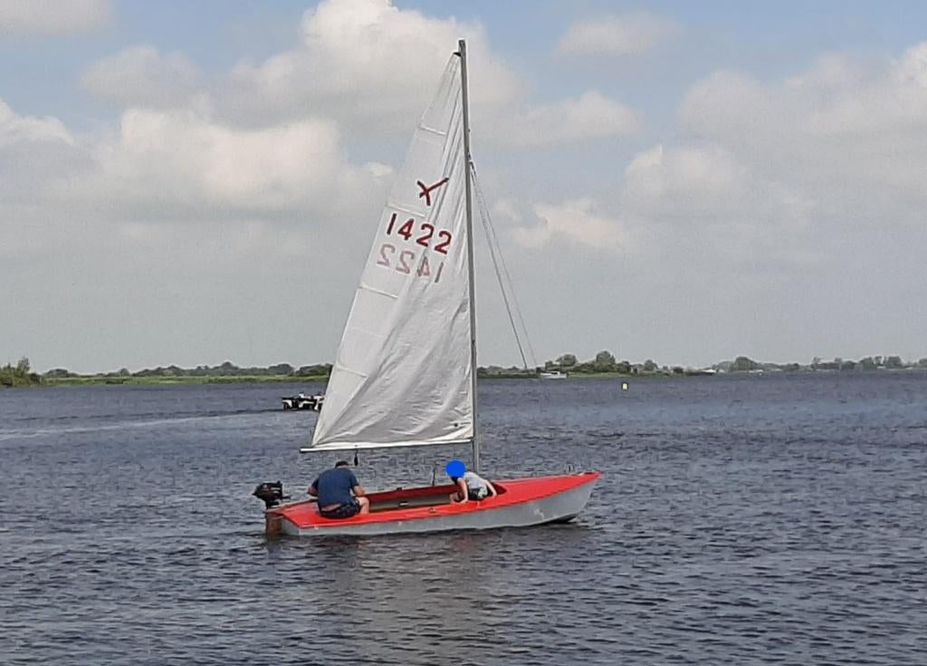 Flying Arrow zeilboot met trailer, Watersport en Boten, Ophalen, Gebruikt, Minder dan 15 m², Overige typen