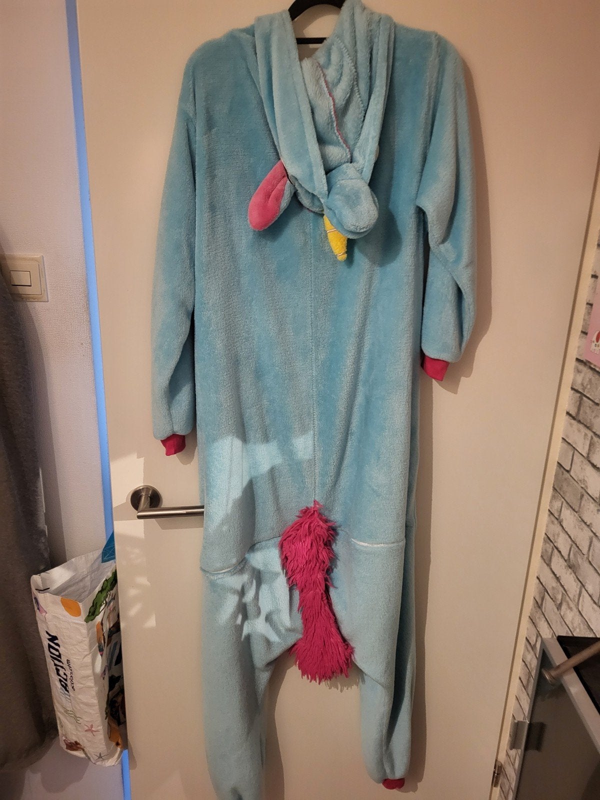 onesie maat l, Kleding | Dames, Ophalen, Gedragen, Maat 42/44 (L), Blauw
