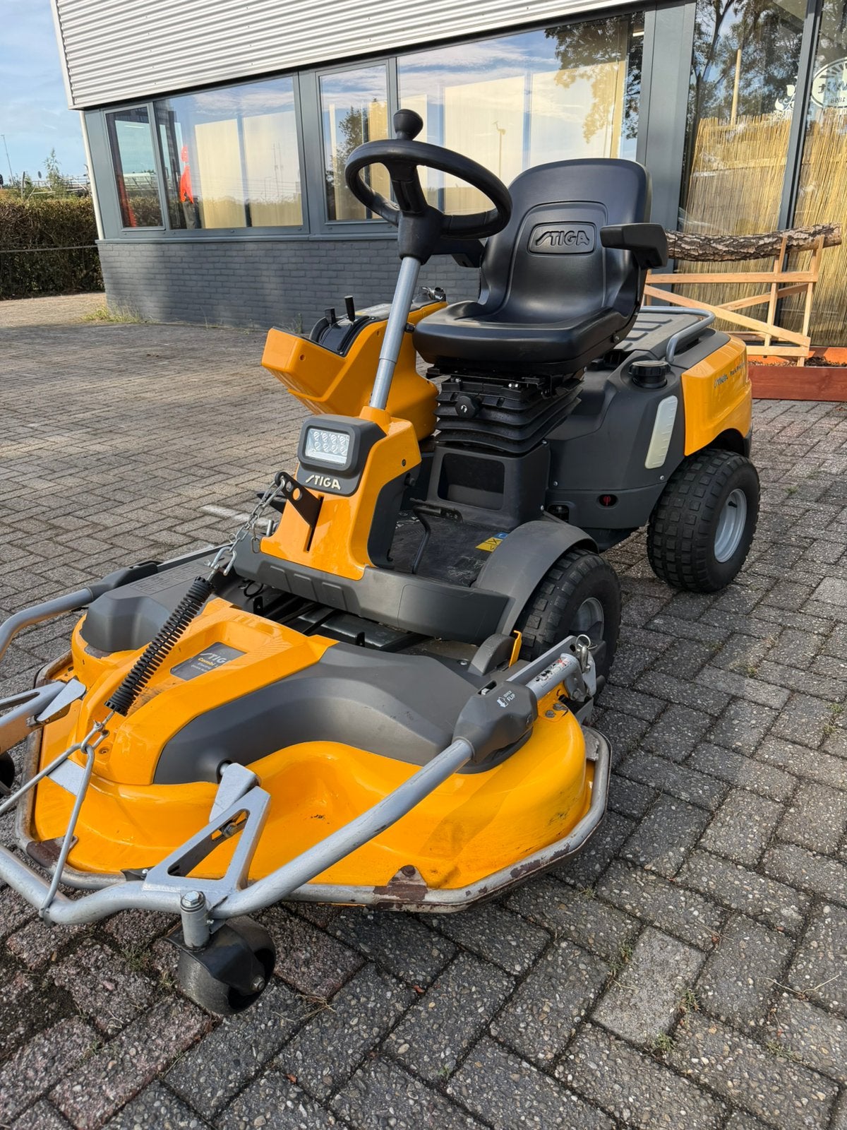 Stiga Park Pro 540IX, 4x4, 3mnd Garantie, Tuin en Terras, Zitmaaiers, Ophalen, Zo goed als nieuw, 120 cm of meer, Stiga