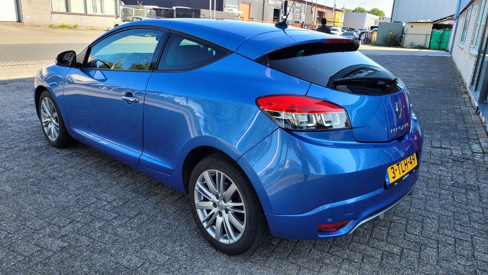 Renault Mégane Coupe 1.2 TCE 116pk GT-LINE 2013 Blauw netjes, Voorwielaandrijving, Euro 5, Zwart, 4 cilinders