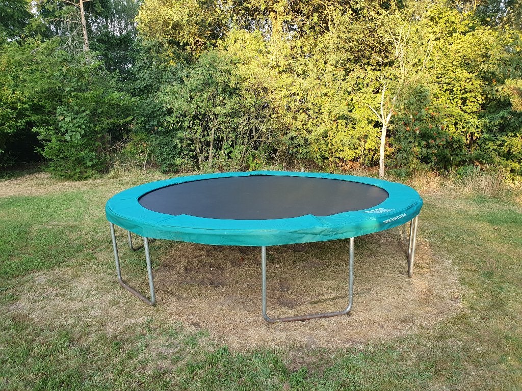 MAGIC CIRCLE  'Pro'  -  410 cm  -  TRAMPOLINE, Ophalen, Zo goed als nieuw