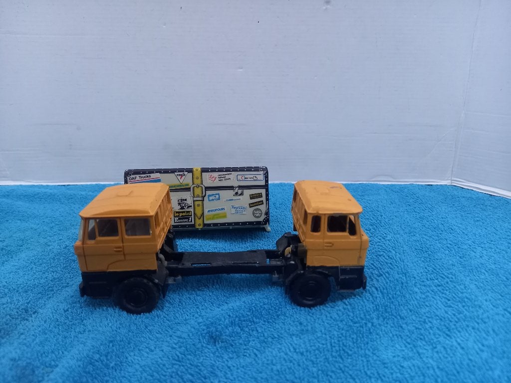 halve verbouwing Daf Dakar dubbelkoppig monster, Ophalen of Verzenden, Nieuw, Bus of Vrachtwagen, Lion Toys