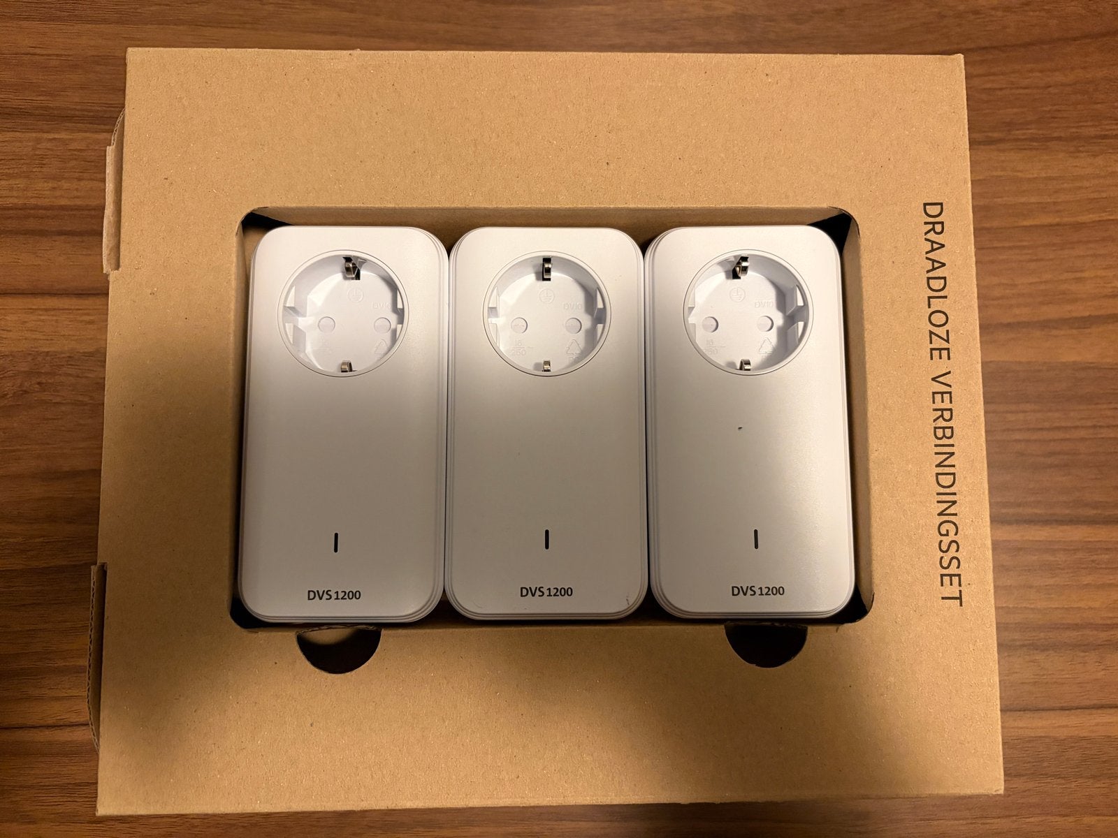 KPN DVS 1200 Powerline Adapters - Set van 3, Computers en Software, Ophalen of Verzenden, Zo goed als nieuw