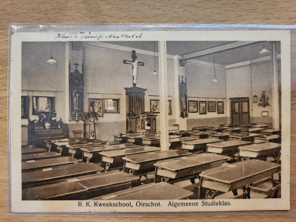 ansicht Oirschot Kweekschool Franciscanessen 1922, Ophalen of Verzenden, Voor 1920, Noord-Brabant