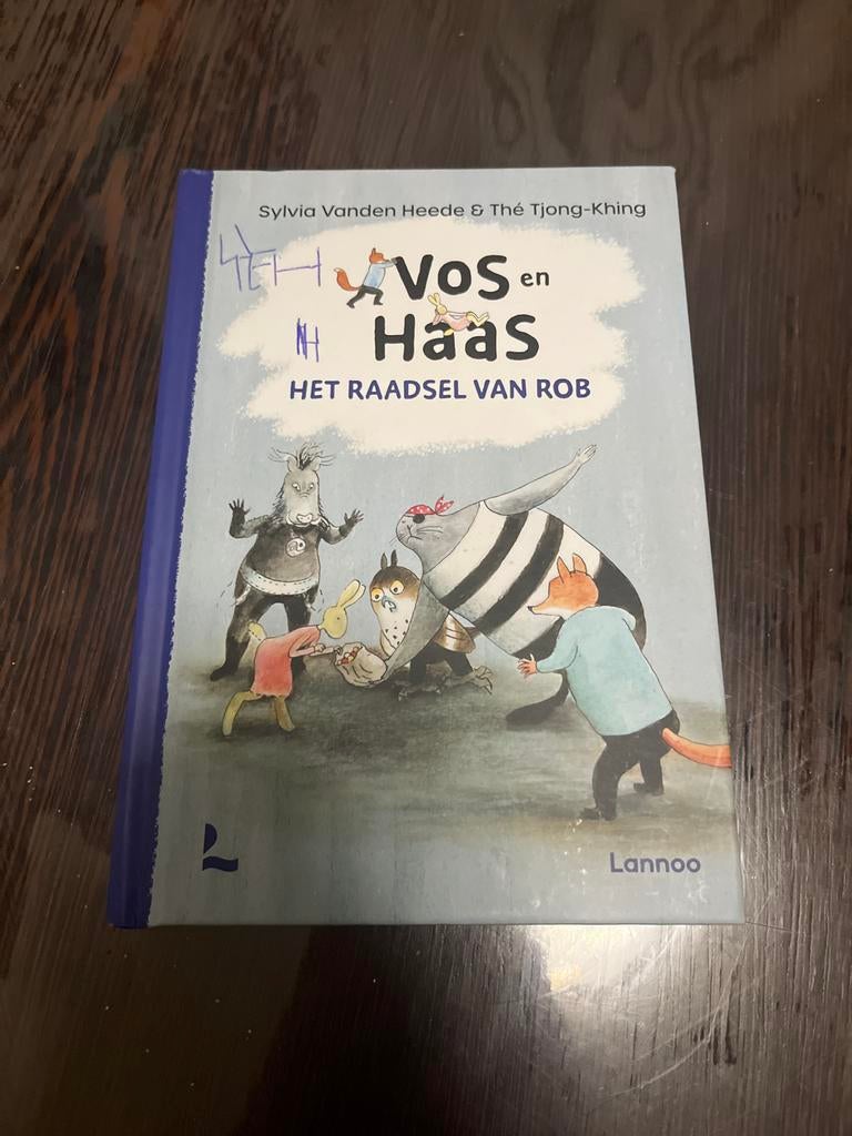Vos en Haas: Het Raadsel van Rob - Sylvia Vanden Heede, Ophalen of Verzenden, Gelezen, Fictie algemeen
