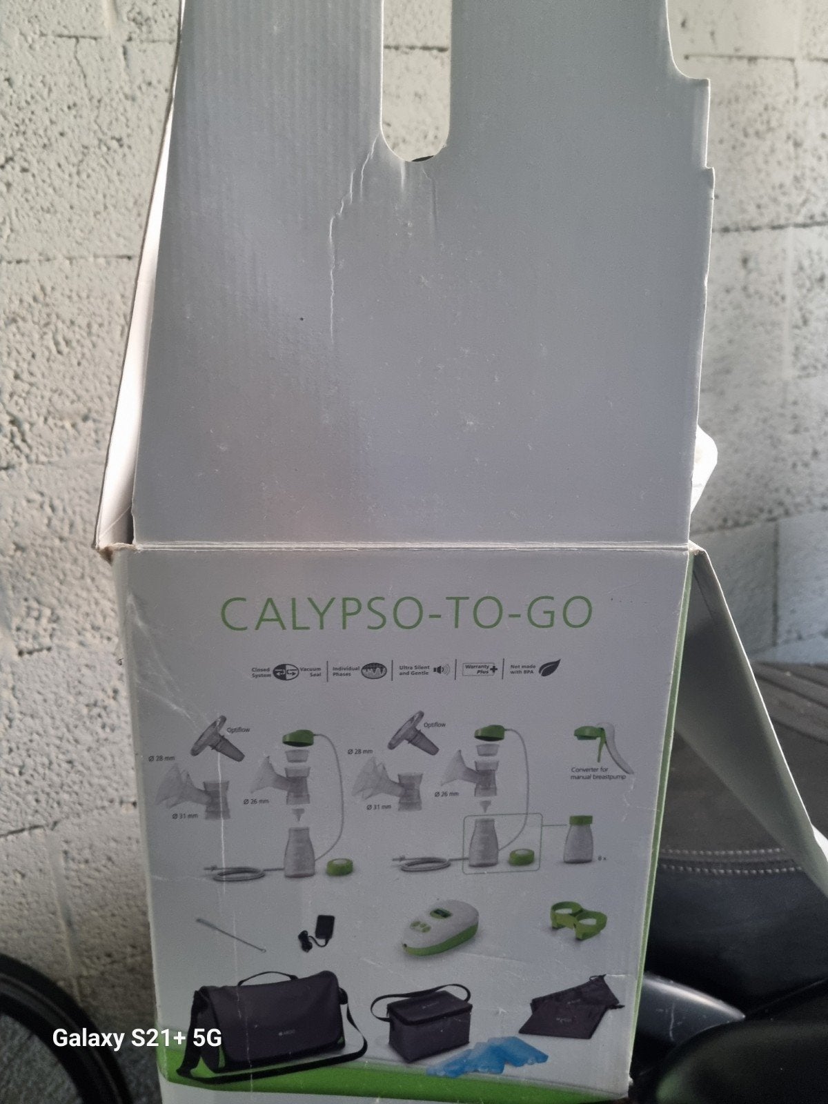 Ardo Calypso-To-Go dubbele elektrische borstkolf, Ophalen of Verzenden, Gebruikt