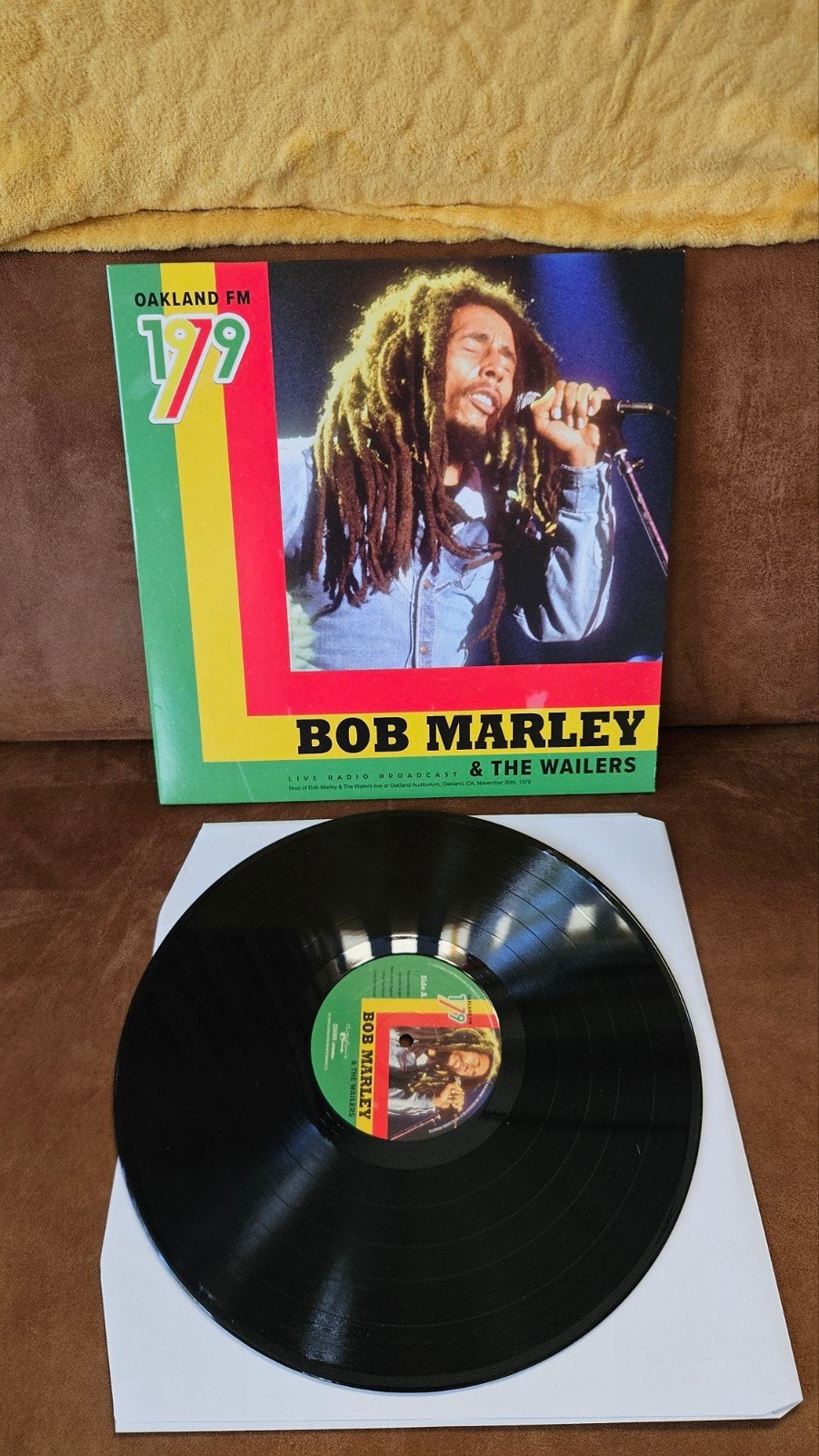 Bob Marley & The Wailers - Live Radio Broadcast LP, Ophalen of Verzenden, Reggae, Zo goed als nieuw, Album