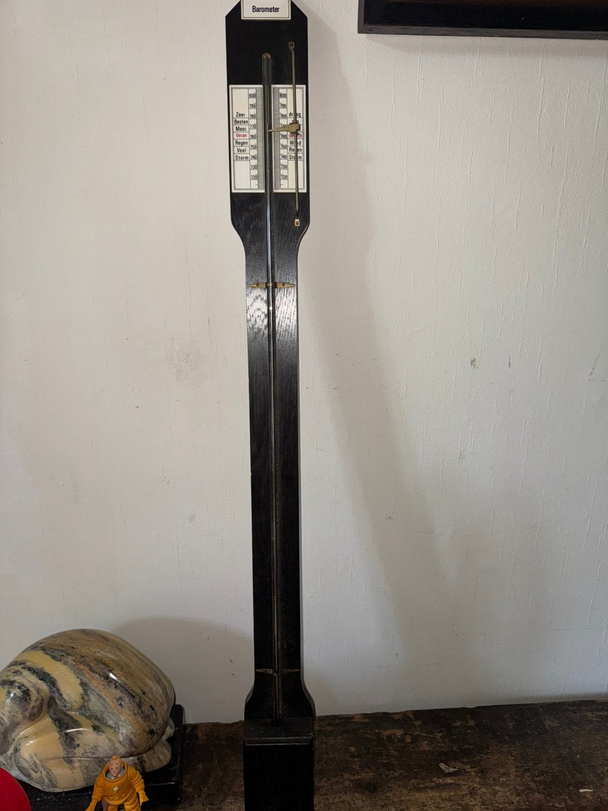Mooie antieke barometer voor aan de muur, Ophalen of Verzenden, Zo goed als nieuw