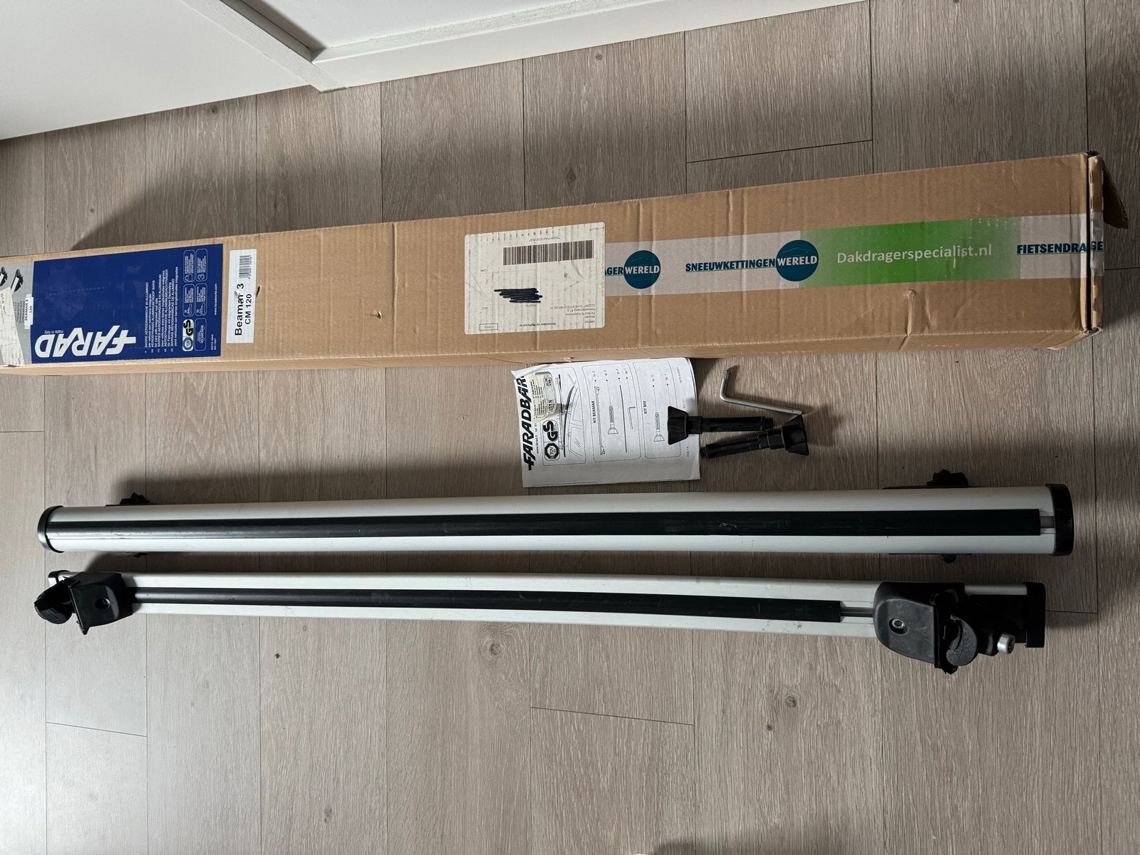 Farad Aluminium Dakdragers - BeamAr 3 CM 120, Ophalen, Gebruikt