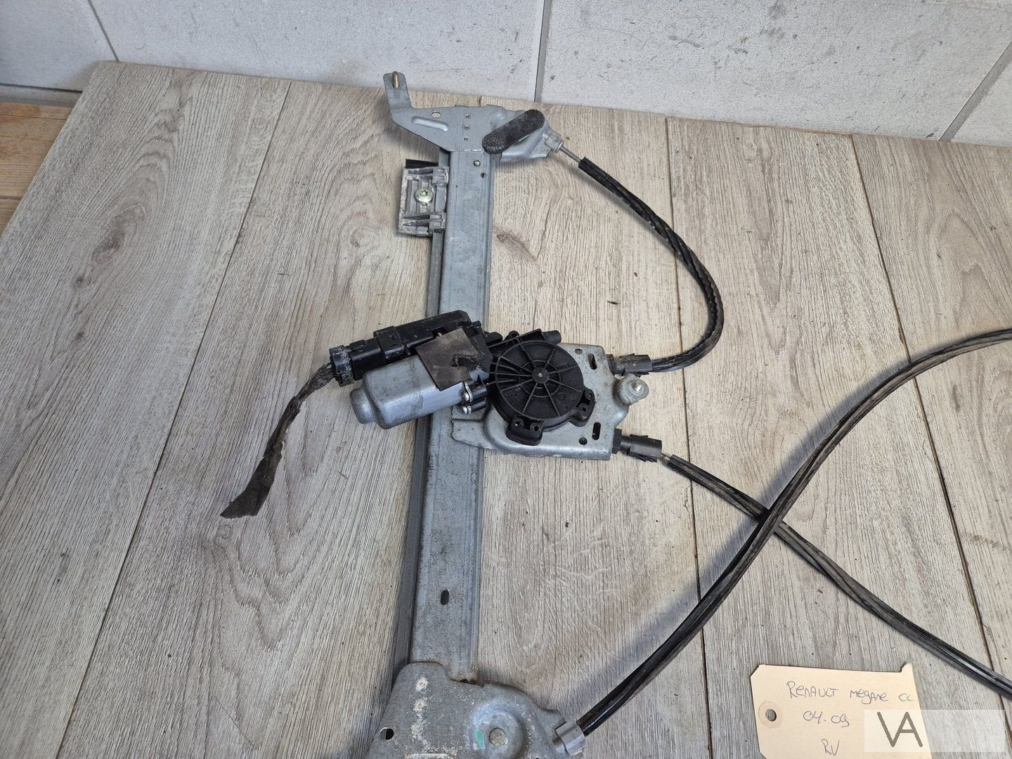 Raammechanisme rechts voor van Renault Megane CC 2004-2009, Gebruikt, -, Renault, -